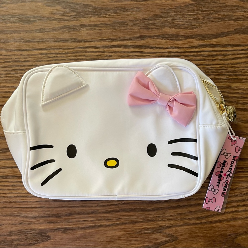 Stoney clover lane x Hello Kitty large nylon pouch